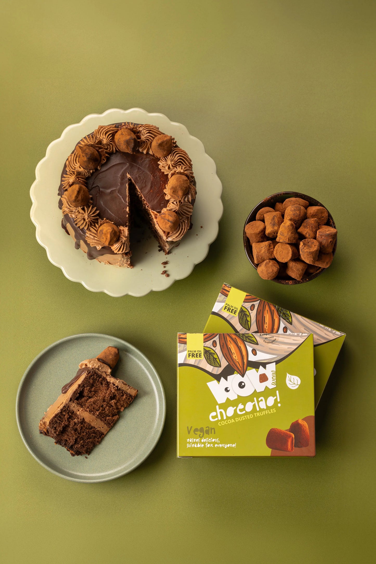 Vegan chocolate truffles-2