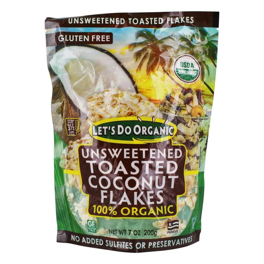 Let's Do Organics Organic Toasted Coconut Flakes (12x7 OZ)-0